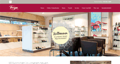 Desktop Screenshot of frye-schuhe.de